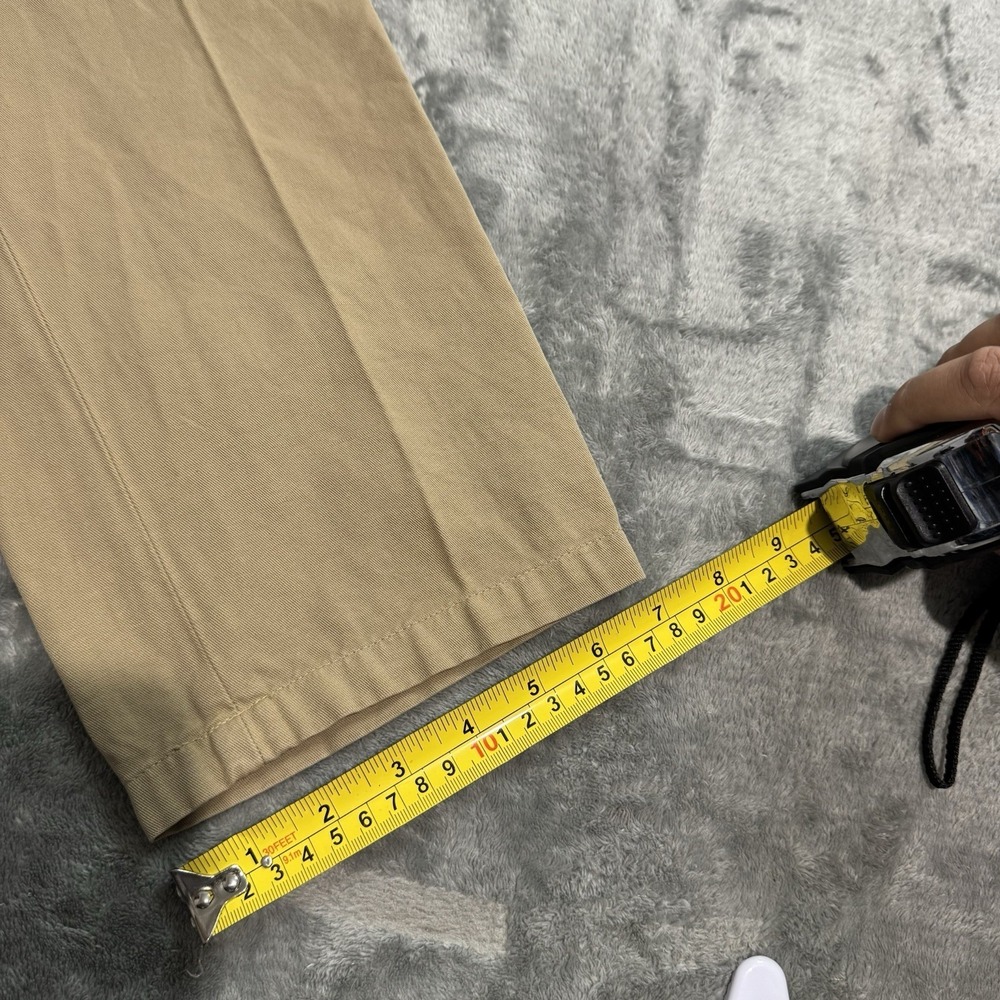 Polo Ralph Lauren Chino Men's Classic Fit Beige Twill Chino 32x33 Preppy College - Picture 14 of 15